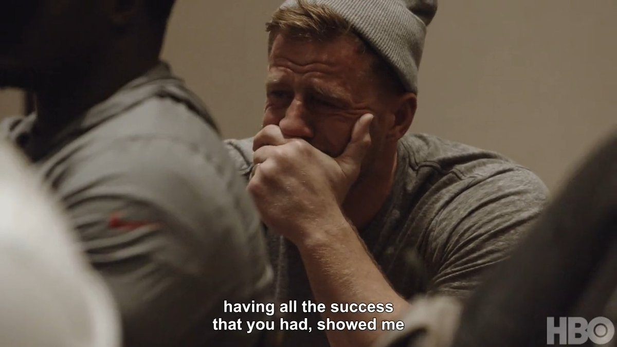 The #Cardinals surprised JJ Watt before his final game with a video of his family and players from around the NFL congratulating him on a Hall of Fame career. Watt couldn't keep it together. Get some tissues for this one. (🎥 NFL)