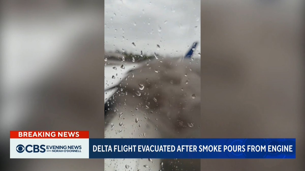 BREAKING: A cross-country Delta Airlines flight from John Wayne Airport in Orange County, California to Atlanta was forced to abort take-off at the last second when flames shot out of the engine. There were 164 passengers on the plane but no one was hurt.