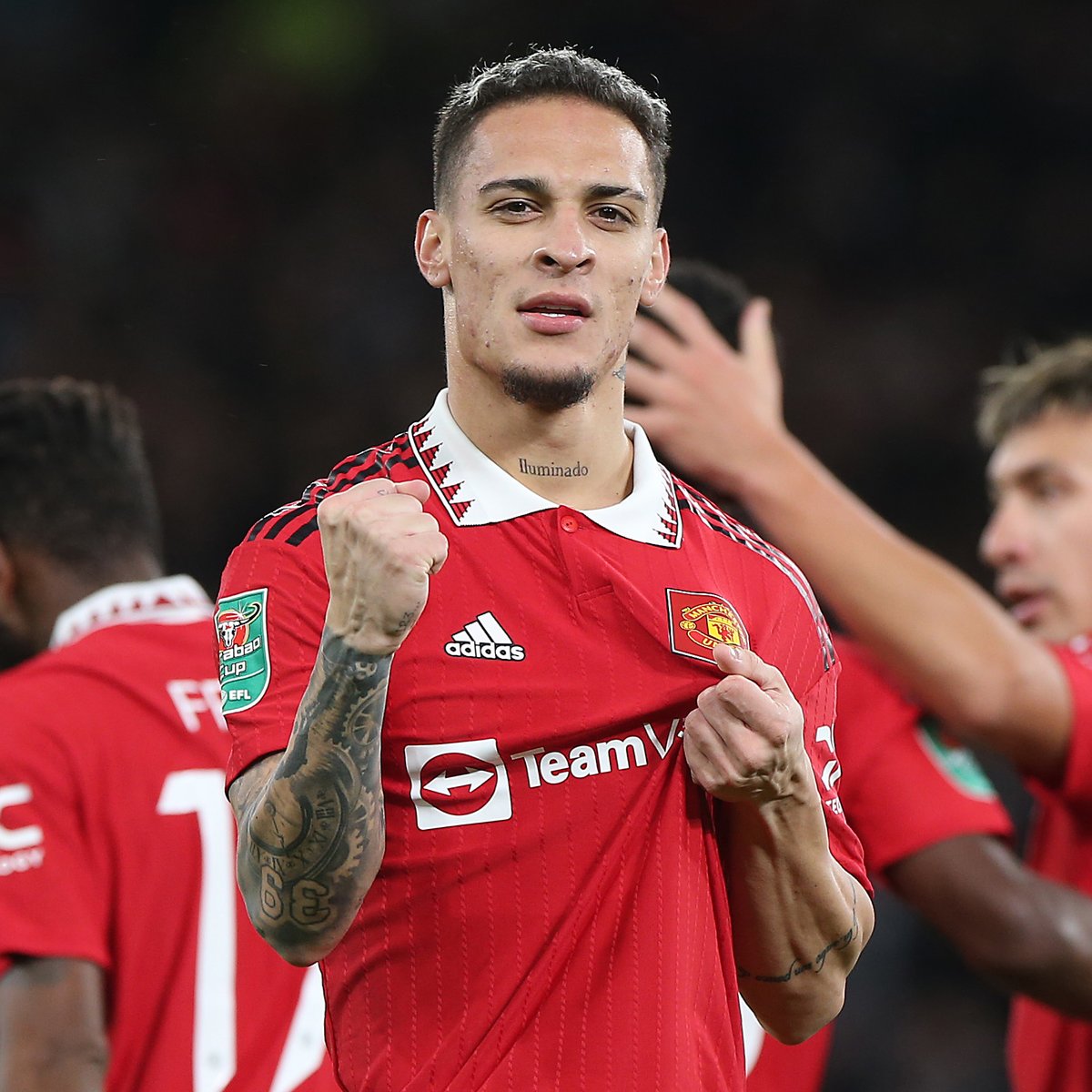 💫 Simply stunning. Bravo, Antony Santos 👏 #MUFC || #CarabaoCup