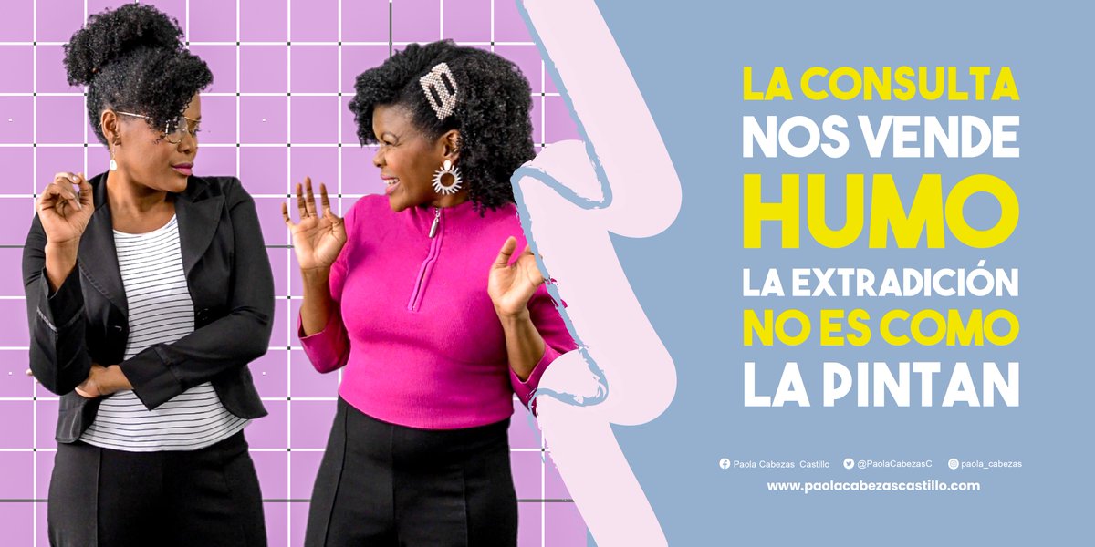 No hace falta demasiado debate. Es cuestión de explicar como funciona la extradición. La #ConsultaPopular del gobierno dice que esto será la solución para la inseguridad, pero no nos han dicho la letra pequeña del contrato. Aquí una clara explicación en ʟᴀ ᴏᴛʀᴀ ᴄᴀяᴀ 👥
