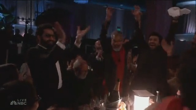 And the GOLDEN GLOBE AWARD FOR BEST ORIGINAL SONG Goes to #NaatuNaatu #GoldenGlobes #GoldenGlobes2023 #RRRMovie