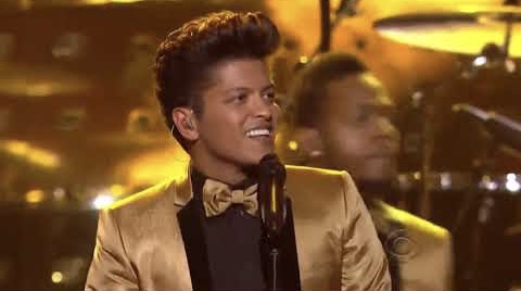 Bruno Mars - Runaway baby - Grammys Awards 2012