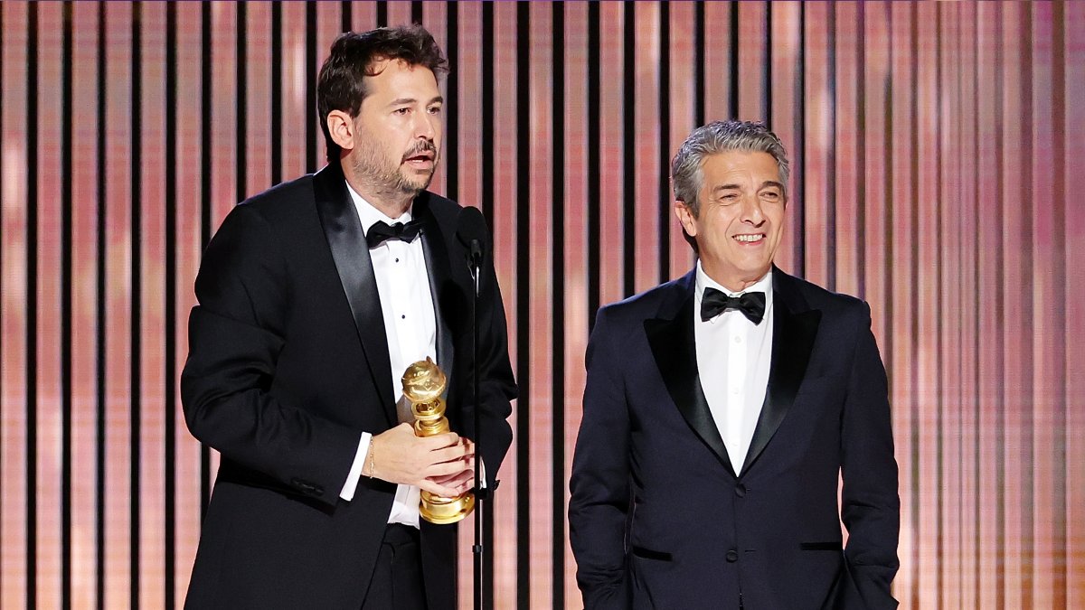 So excited to see Argentina, 1985 win for Best Motion Picture - Non-English Language tonight! 💛 Watch the #GoldenGlobes LIVE on NBC and Peacock!