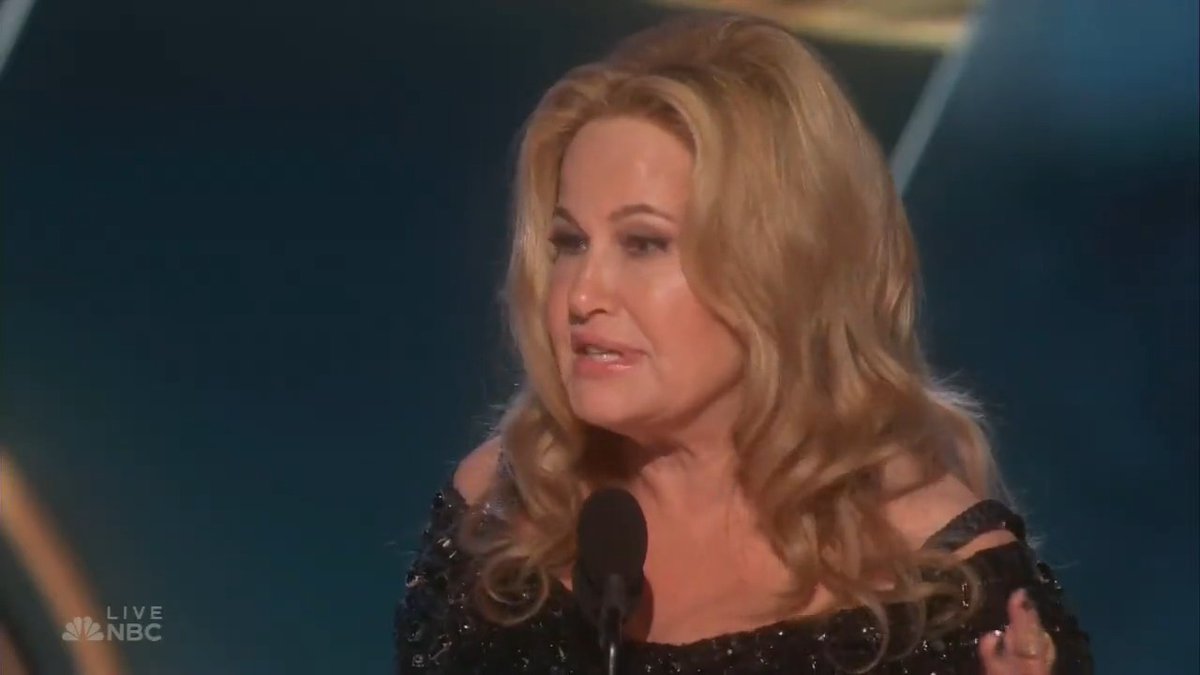 .Jennifer Coolidge shouts out the Weitz brothers for including her in the 'American Pie' films: "I milked that to the bone. I'm still going for 6 or 7, whatever they want." 🤣 #GoldenGlobes