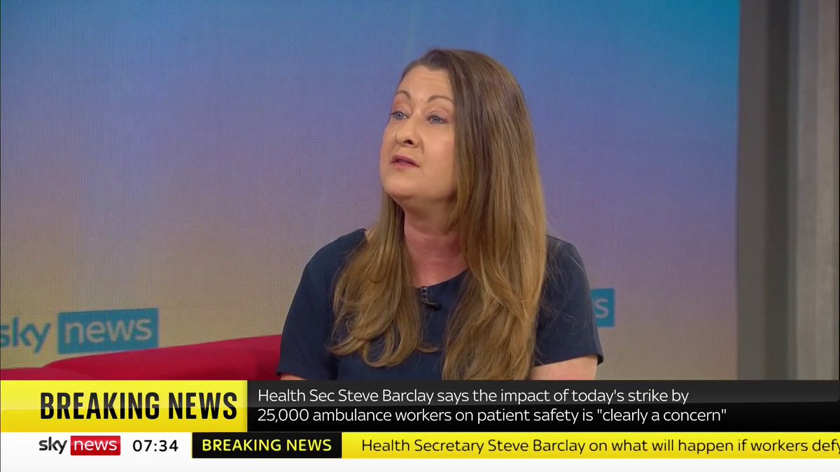"Our members are not going to back down on this, they've had enough" says GMB national secretary Rachel Harrison - adding "the strikes will continue as long as this govt allows them to". 📺 Sky 501, Virgin 602, Freeview 233 and YouTube