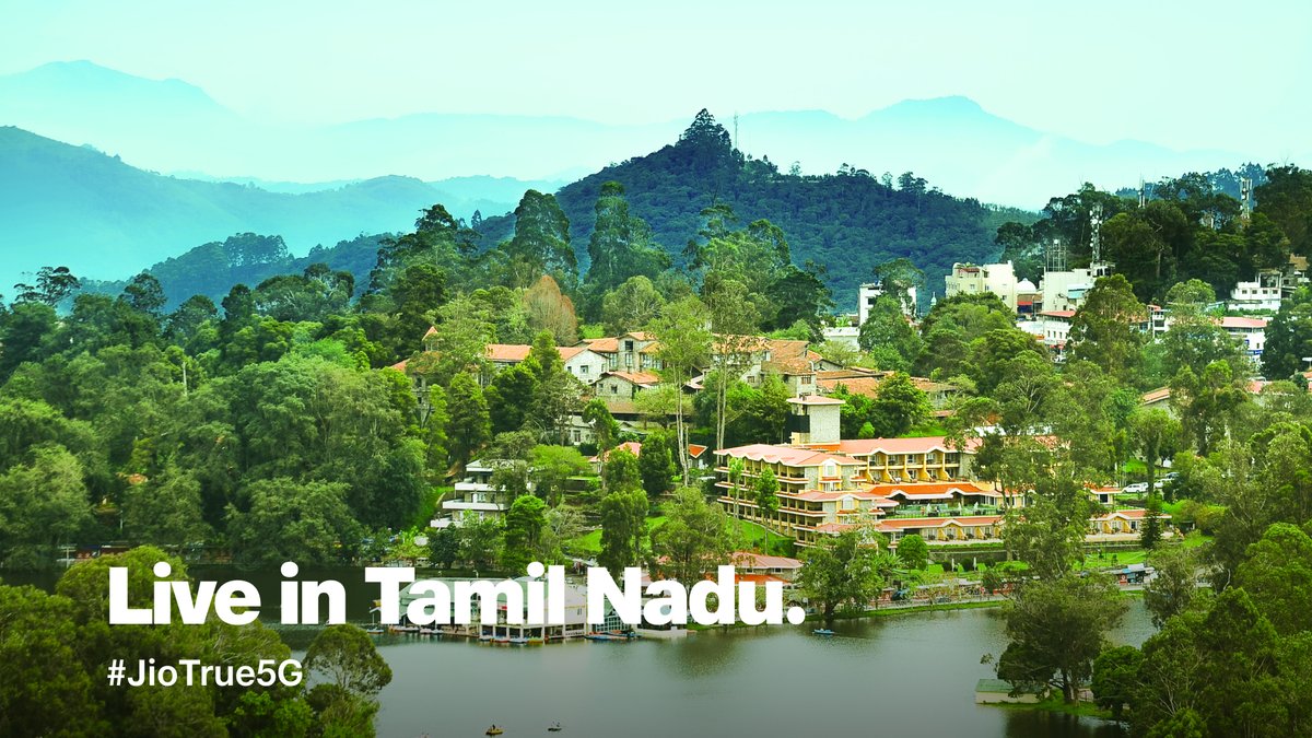 Welcoming Tamil Nadu on #JioTrue5G 🙏 #TamilNadu #Coimbatore #Madurai #5G #Jio5G #True5G #IndiaOnJioTrue5G