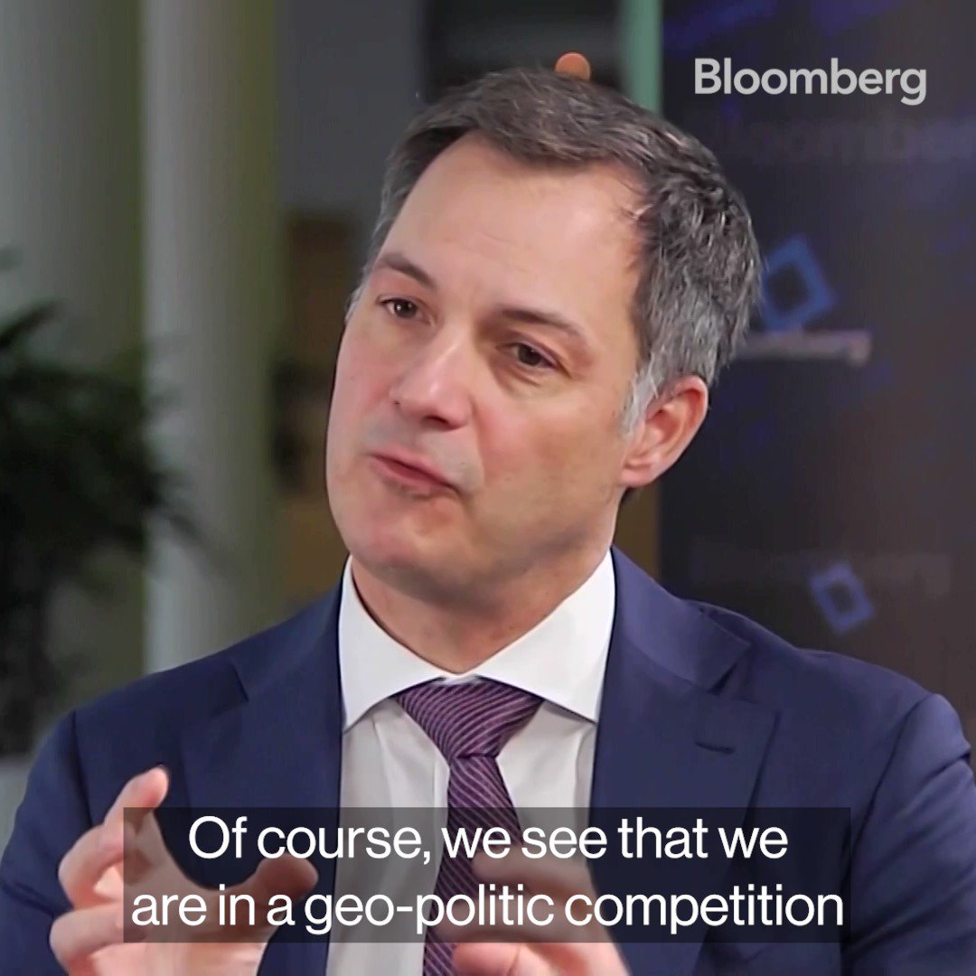 The US Inflation Reduction Act is a wake up call for European industry, Belgian PM Alexander De Croo tells Maria Tadeo