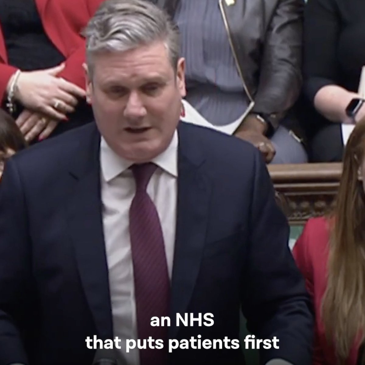 Double the number of medical school places. 10,000 extra nurses and midwives trained every year. Twice the number of district nurses. 5,000 more health visitors. That's what my Labour government will deliver. We'll end the Tory crisis and make the NHS fit for the future.
