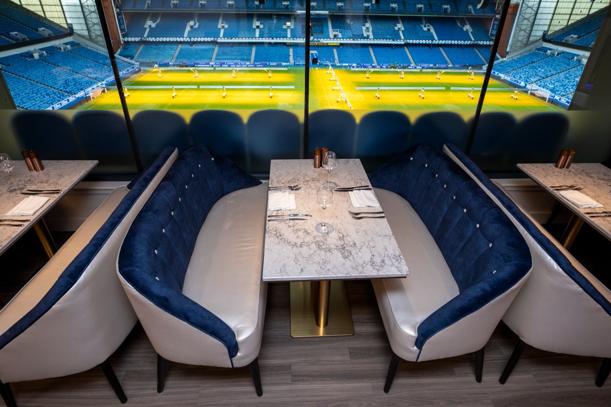💙 We are delighted to announce the opening of the new state-of-the-art Ibrox Restaurant, located in the Blue Sky Lounge. Learn More and Book Now 👇