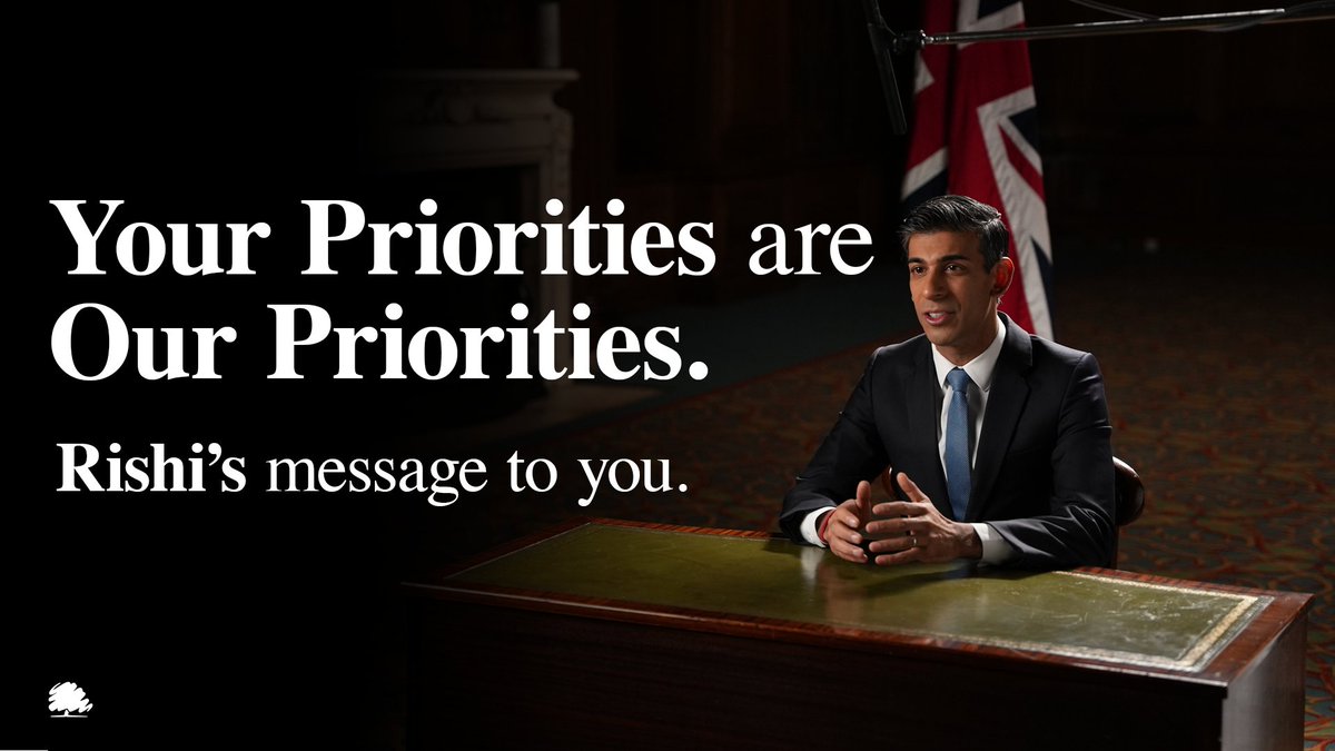 In my first Party Political Broadcast, I wanted to update you on some of the work we're doing in Government 👇