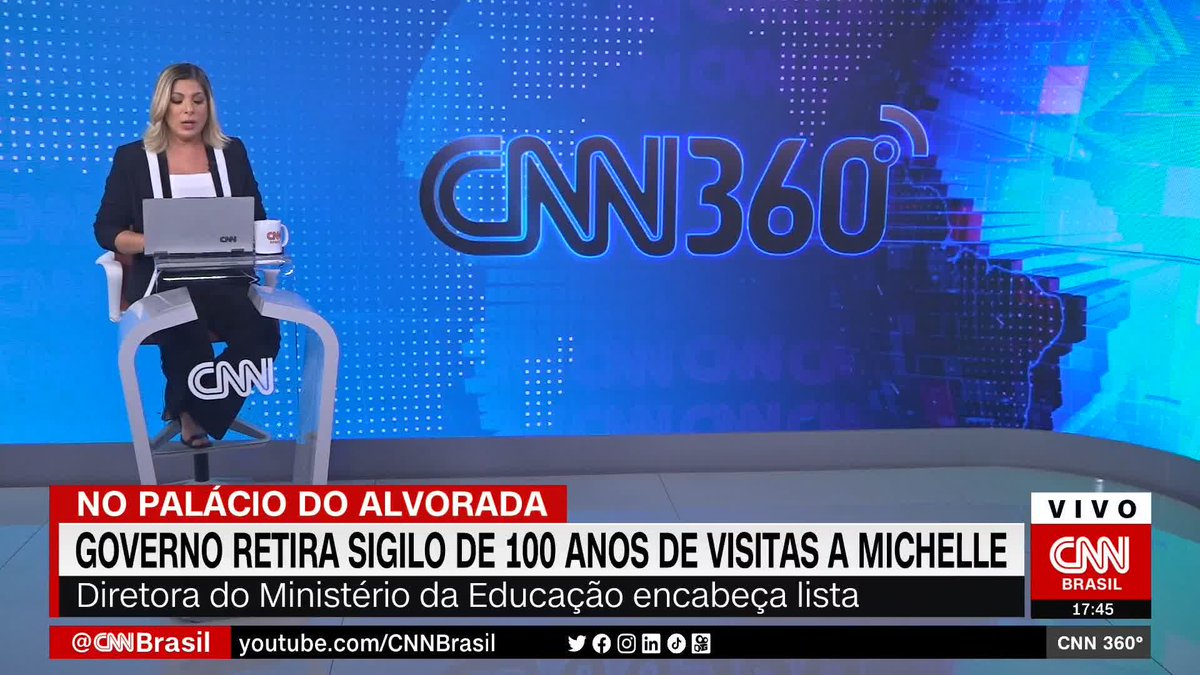 O ministro das Relações Institucionais, Alexandre Padilha, disse, nesta quarta-feira (11), que o governo Lula (PT) retirou o primeiro dos sigilos de 100 anos impostos pelo ex-presidente Jair Bolsonaro (PL): o das visitas à ex-primeira-dama Michelle Bolsonaro #CNNBrasil360