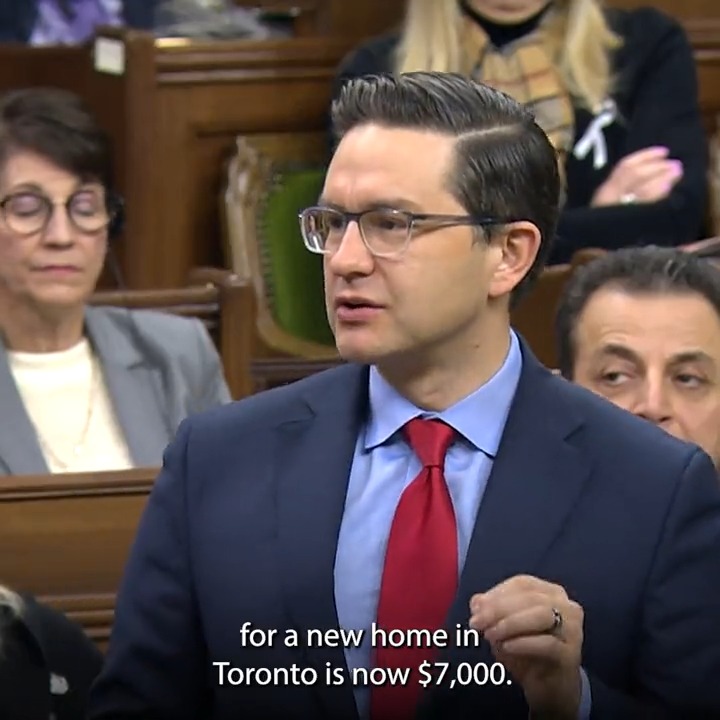 After 7 years of Trudeau, it is now impossible for most to afford their first home. We must remove the gatekeepers and reverse Trudeau’s inflationary spending &amp; taxes so people can afford homes again.