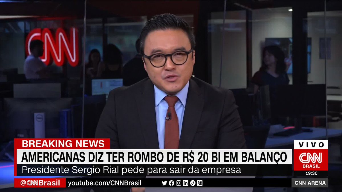 A Americanas, um dos maiores nomes do setor varejista brasileiro, anunciou que encontrou um rombo de R$ 20 bilhões em seu balanço. Diante disso, o presidente Sergio Rial pediu para deixar o comando da empresa #CNNArena