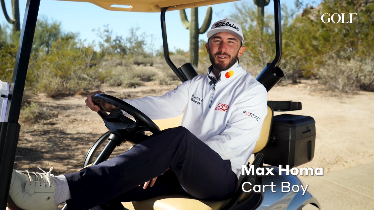 GOLF 🤝 @maxhoma23. Coming January 17.