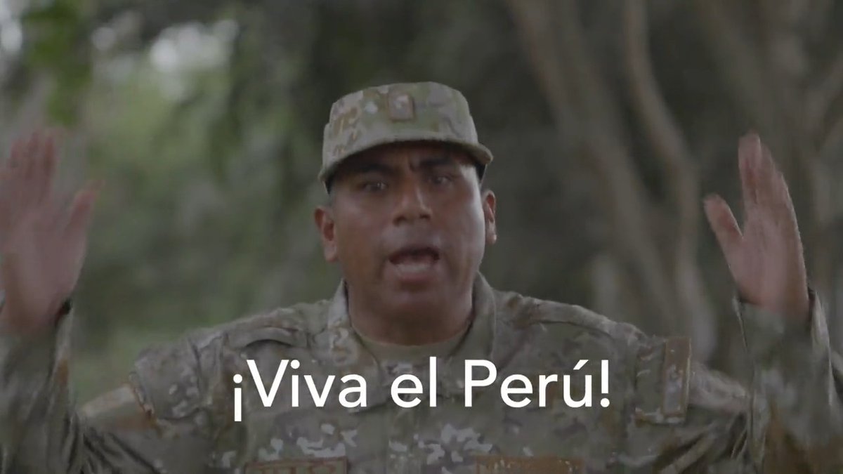 📢 Debajo del uniforme tenemos el mismo corazón y la misma sangre. Nuestro técnico EP Roque Tito Yancachajlla, dirige un mensaje de paz a sus hermanos aymaras de Puno. #NuestraMisiónElPerú🇵🇪