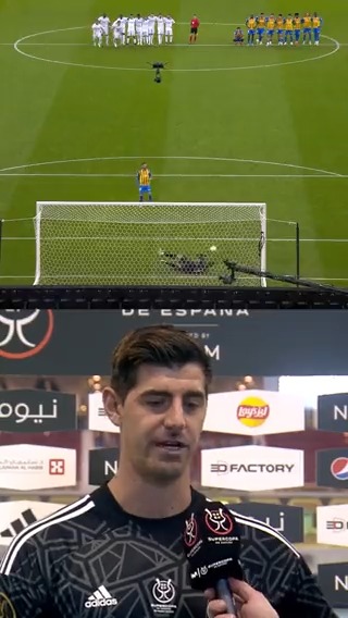 🤞 ¿Seguro que son una lotería? La masterclass de Courtois. #superSupercopa