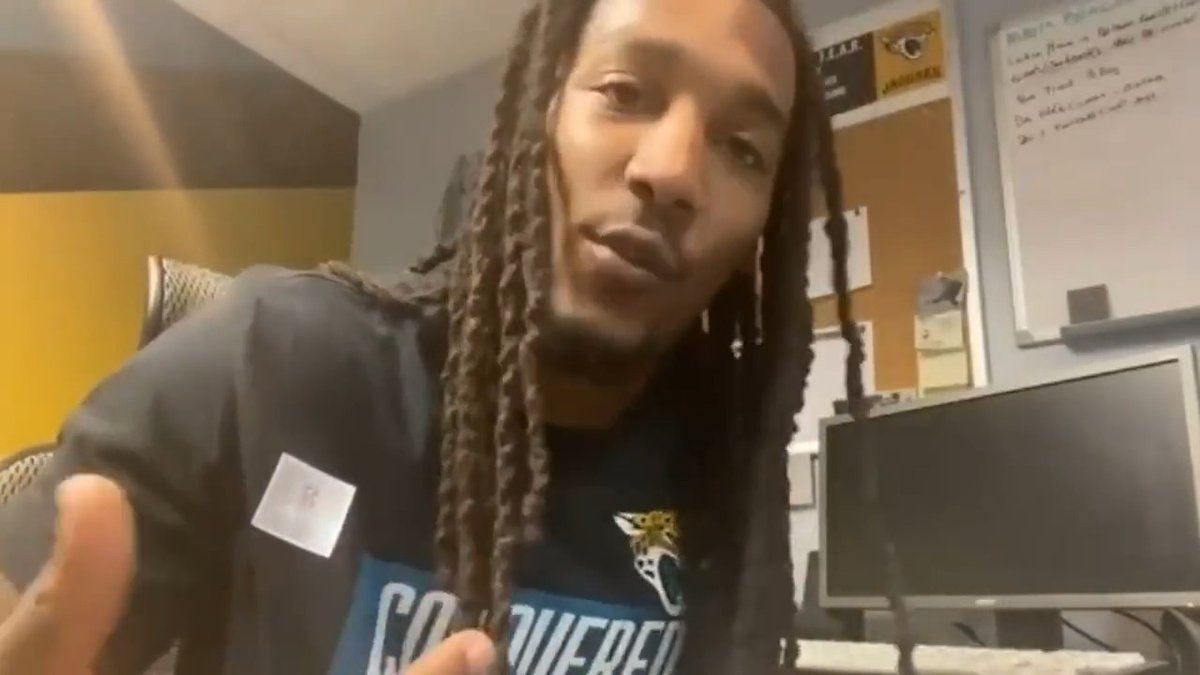okay I loved talking to Rayshawn Jenkins. And I love the strip sack they all manifested to launch them into the playoffs. Here he is breaking it down…! Up & Adams Jacksonville Jaguars #DUUUVAL