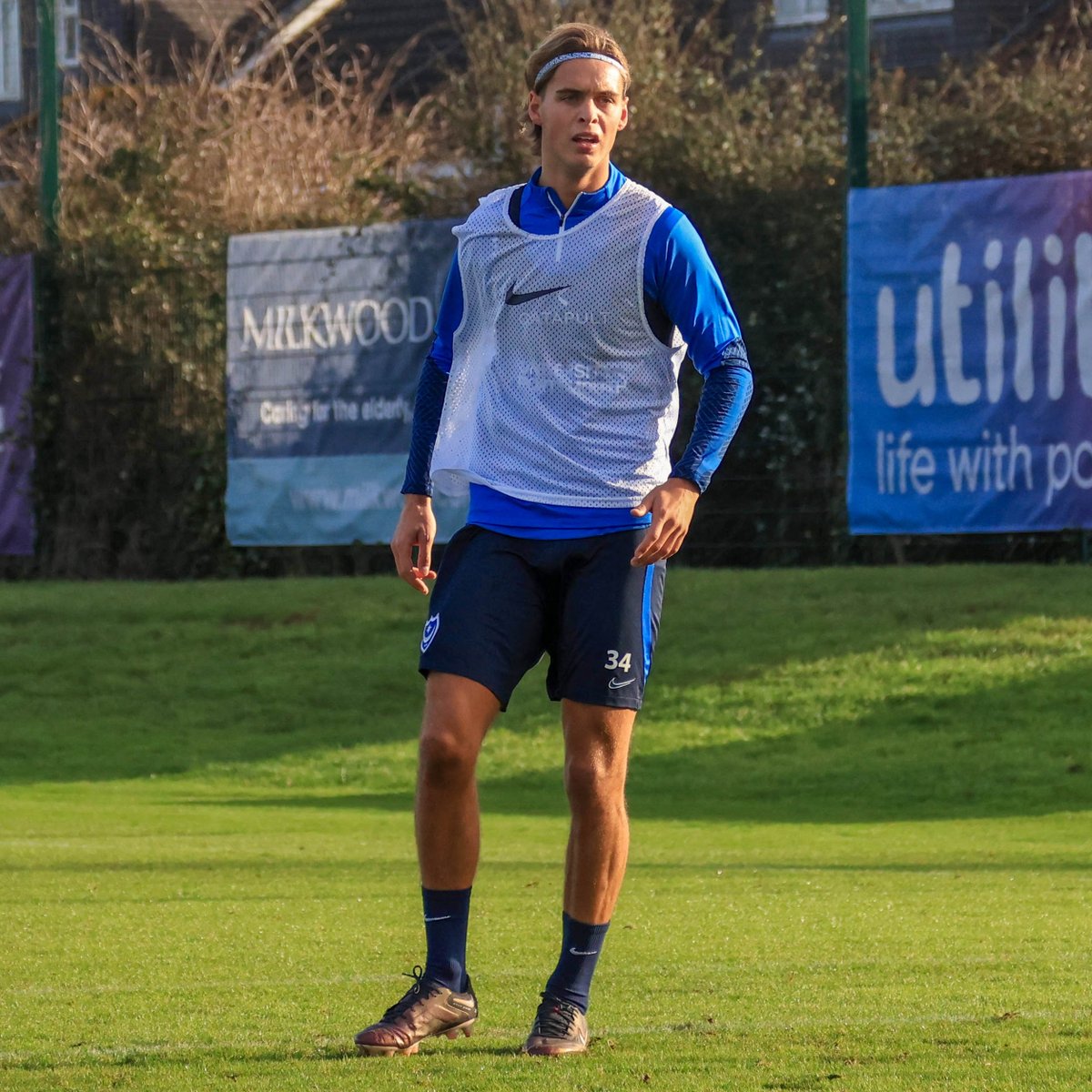 Day one ✅ Ryley Towler | #Pompey