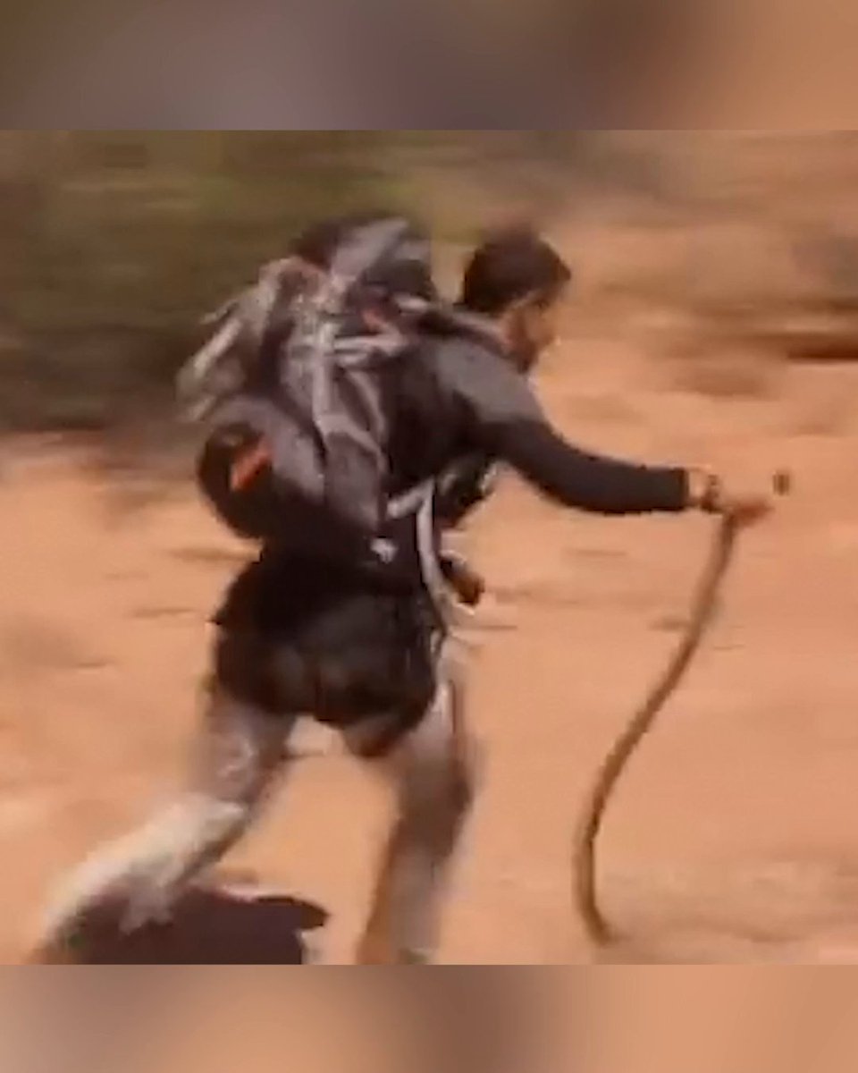 That time Deion Sanders was on "Running Wild with Bear Grylls" 😂 (🎥 National Geographic)