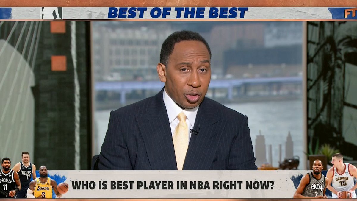 "I think that KD, when healthy, is the most unstoppable force in basketball." ✍️ Stephen A Smith