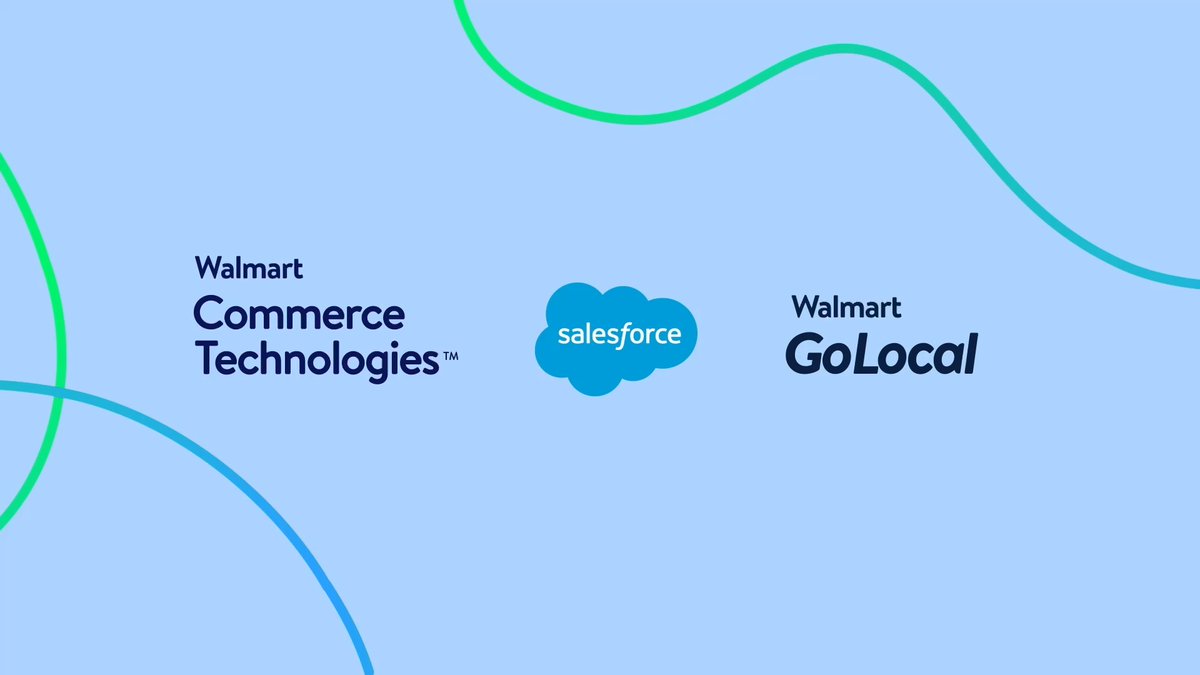 Walmart Commerce Technologies and Walmart GoLocal are teaming up with @Salesforce to provide businesses with access to frictionless pickup and delivery solutions so they can focus on what they do best: delighting their customers. Read more: