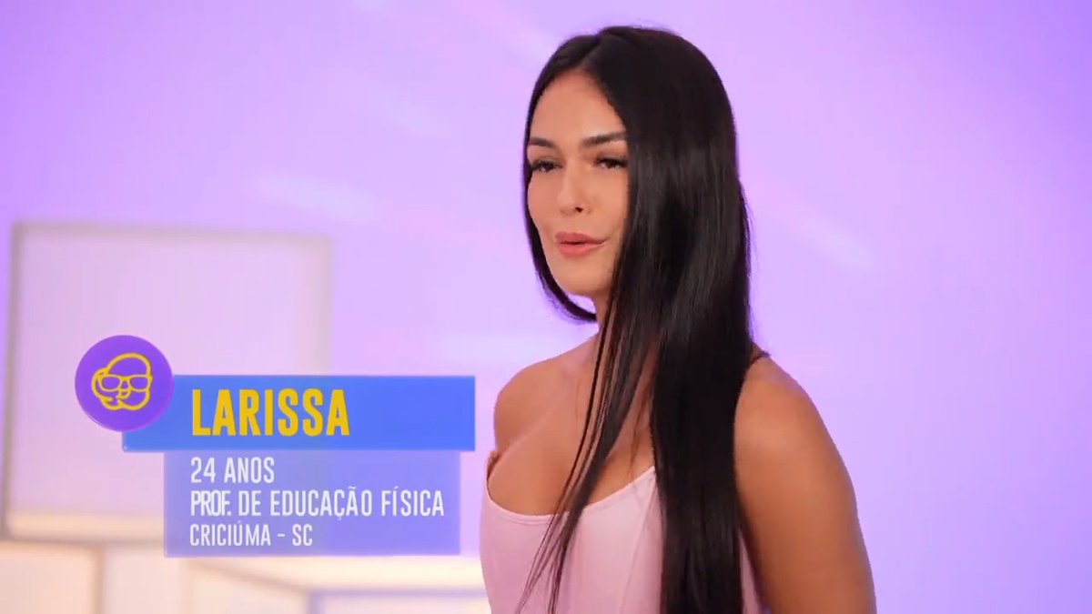 Tem Pipoca na área! 🍿 Larissa tá chegando e promete causar, viu? 😉 #BBB23 #BigDay #RedeBBB