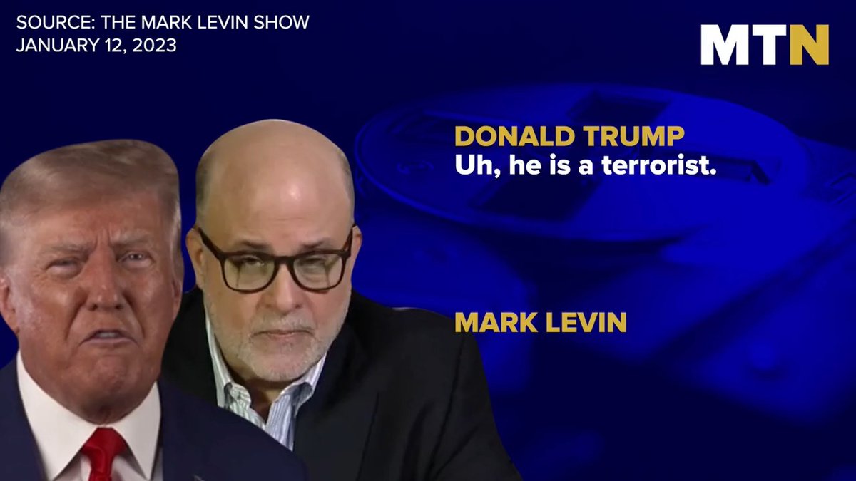 BREAKING: Donald Trump just called Special Counsel Jack Smith a terrorist on the Mark Levin radio show.