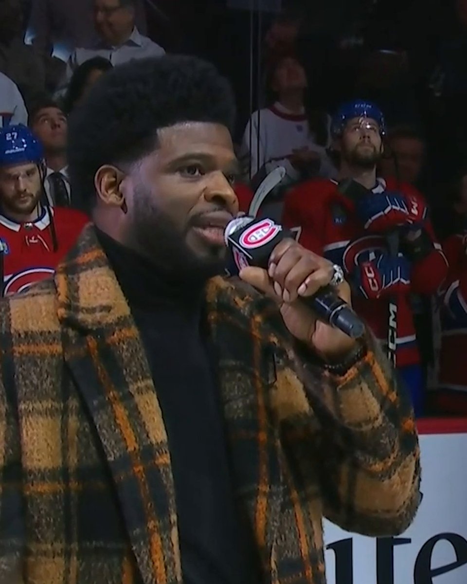 It was P.K. Subban night at Centre Bell this evening and he had quite the message for the Canadiens Montréal faithful before puck drop. 👏