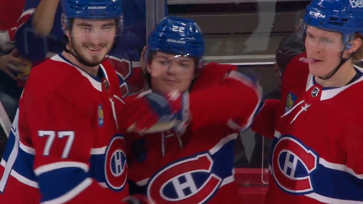 Cole dépasse son total de buts de la saison dernière. New single-season high for Cole... and counting. #NHLAllStarVote Cole Caufield