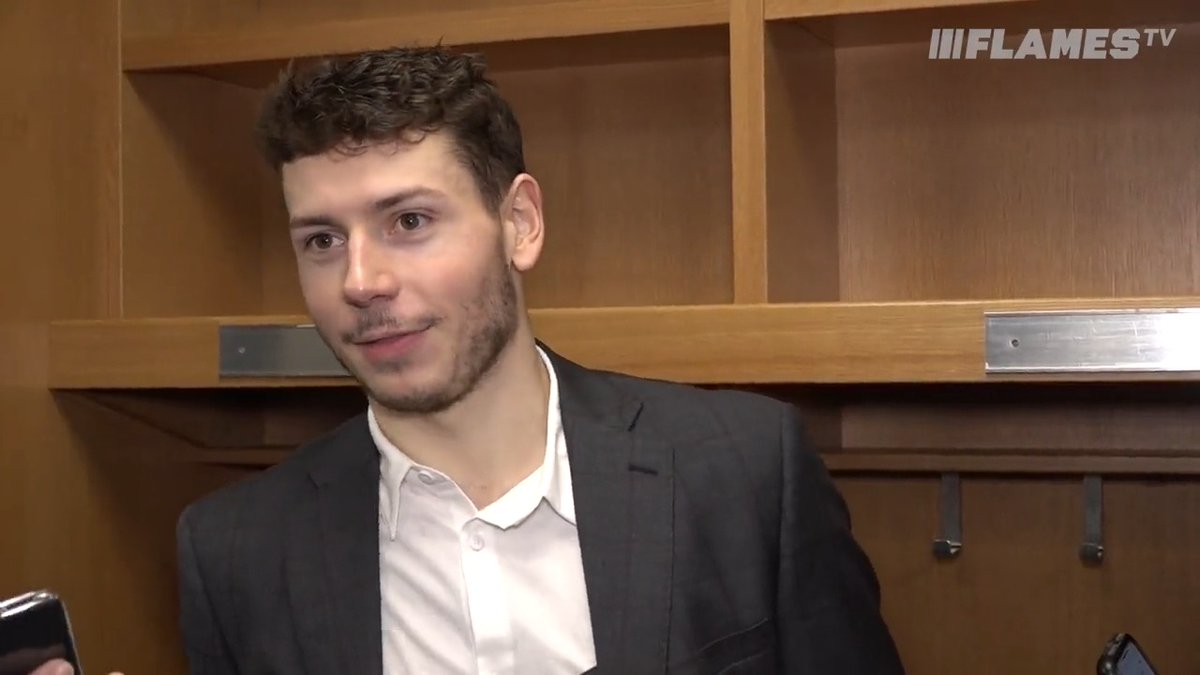 "I think I blacked out. It was a pretty cool feeling and something you dream of, so it was pretty cool." Walker Duehr on scoring his first career goal tonight in St. Louis.