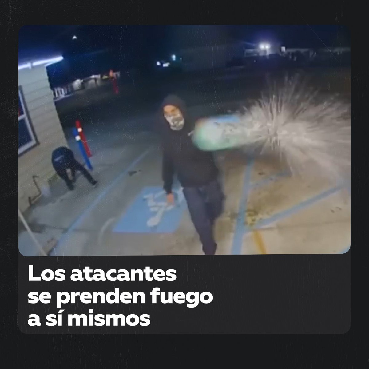 Se prenden fuego a sí mismos al intentar incendiar un centro migratorio en California