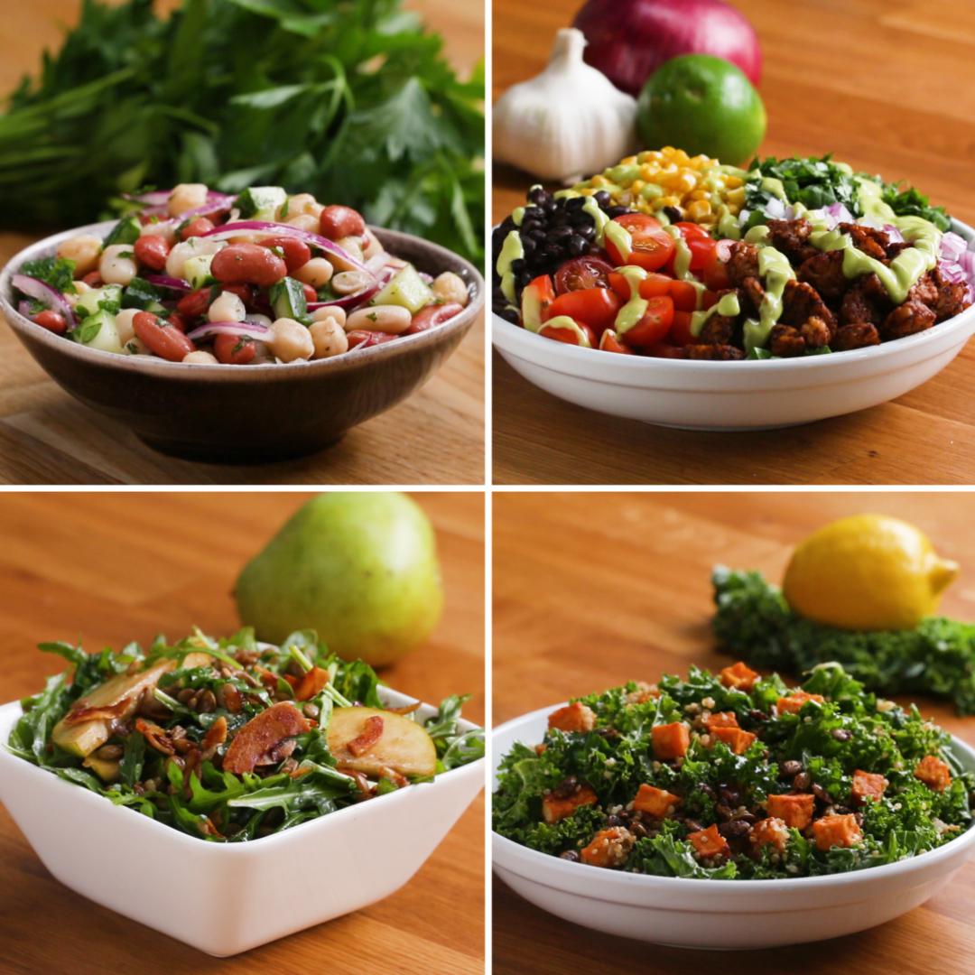 5 Protein-Packed Salads