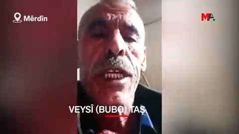 Veysî Taş (Bubo) ku li Artukluyê xwe şewitand, beriya ku xwe bişewitîne vîdeoyek kişand û da zanîn ku li dijî tecrîda girankirî ya li ser Rêberê PKK’ê Abdullah Ocalan vê çalakiyê dike û wiha got: Ez ji bo Rêbertiyê canê xwe feda dikim