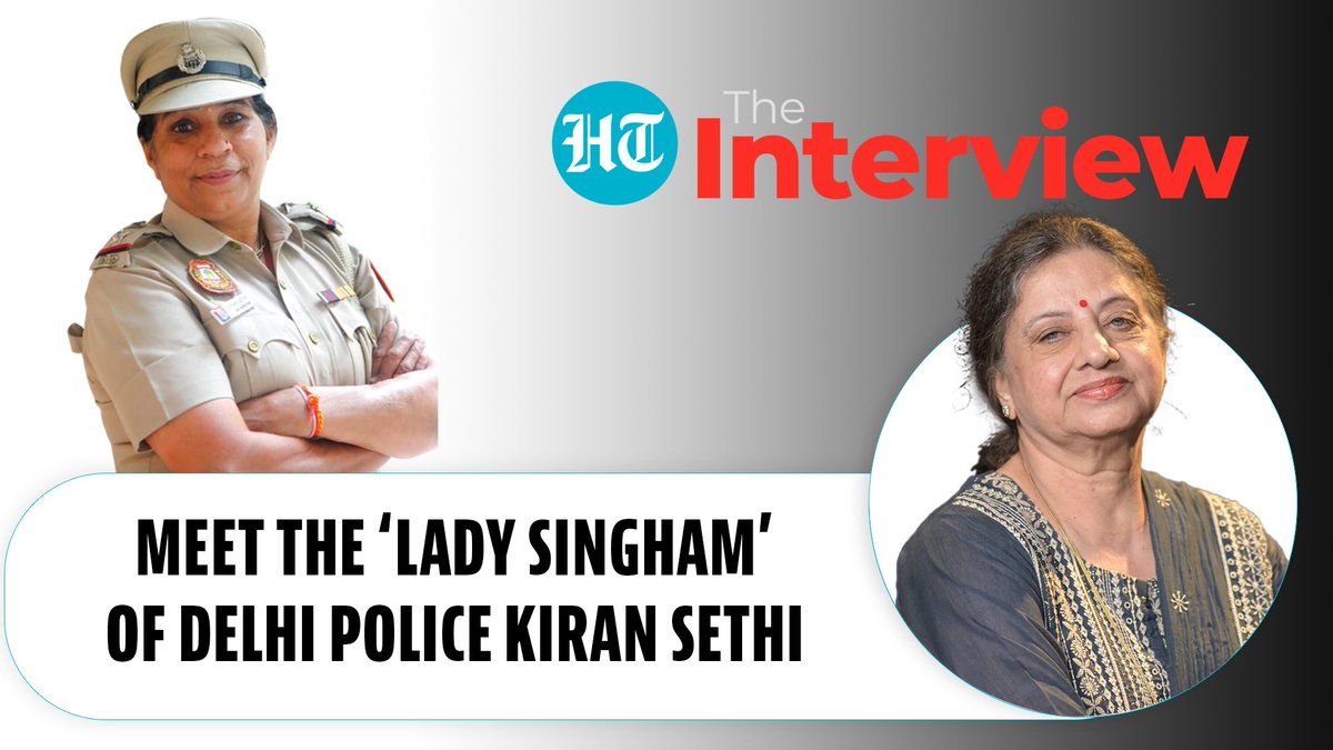 Delhi Police’s Lady Singham shares her journey in a male dominated force Watch the full interview on Sunday at 11 am. kumkum chadha