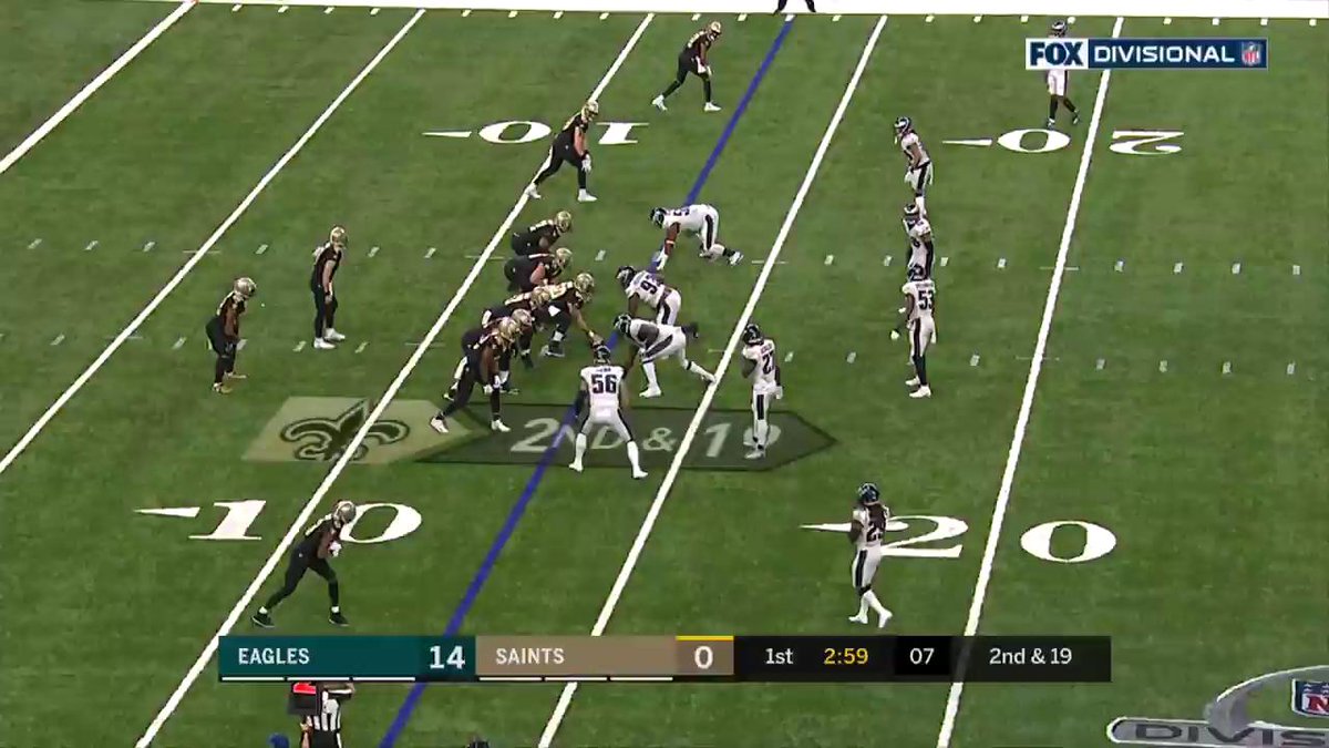 4 years ago today, Michael Thomas went OFF for 12 catches, 171 yards (a Saints playoff game record), and a TD One of the best Saints performances you’ll ever see