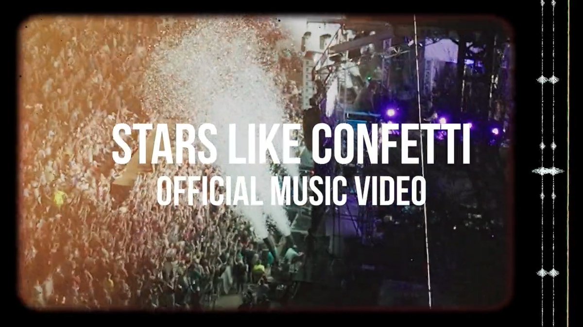 Stars Like Confetti (Official Music Video) is out now.