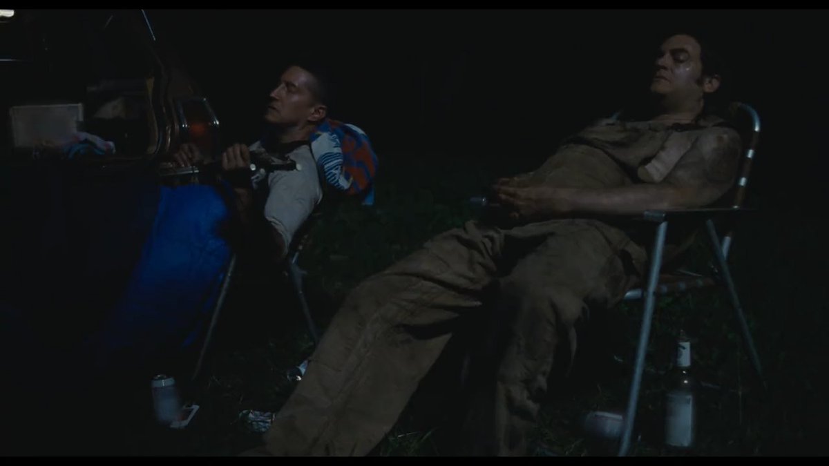 In this exclusive deleted scene, Brad and Jake sing along to "Founders' Blues" a haunting song written by Bones and All scribe David Kajganich.