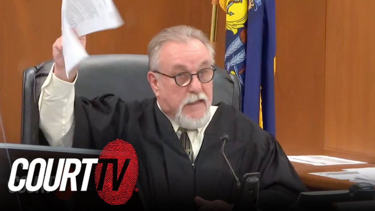 "Don't interrupt me!" Fireworks from Judge Anthony Milisauskas in the #AntifreezeMurderRetrial. He blasted the Defense for #MarkJensen just before the lunch break outside the presence of the jury. What do YOU think? ⚖️👇 Watch #CourtTV LIVE