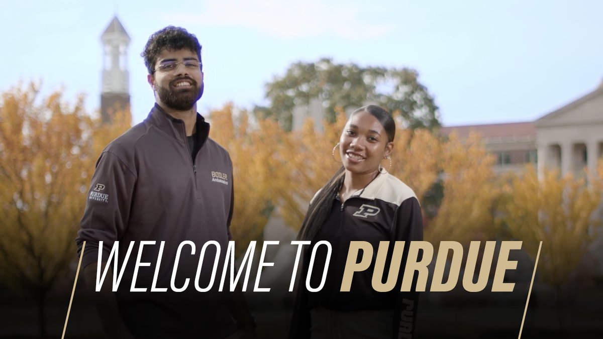 You did it — #PurdueUniversity said YES! We're sending a big #Boilermaker welcome to our new admits today. Let's get to celebrating. The Class of 2027 is headed for #TheNextGiantLeap! #BoilerUp #OnlyPurdue