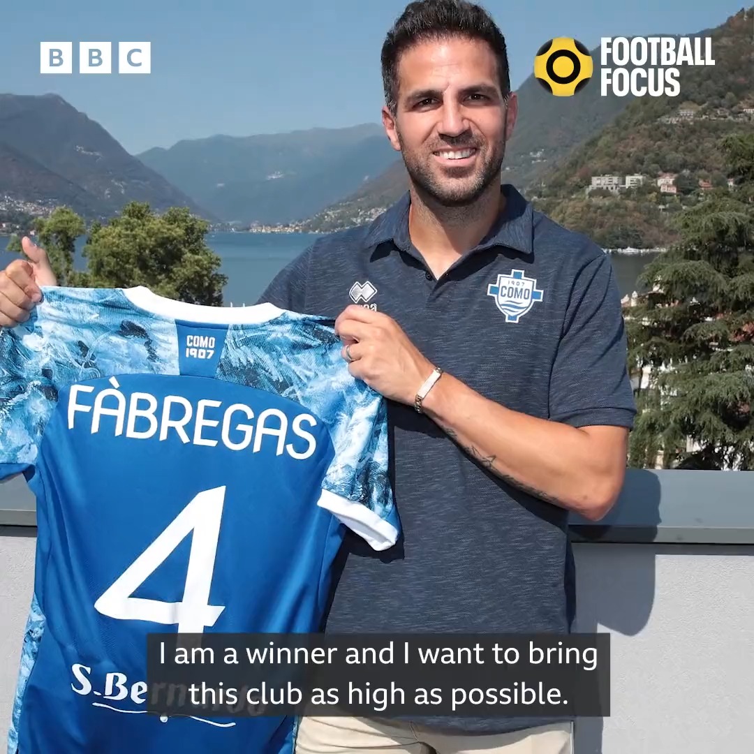 Cesc Fabregas isn't just looking for the easy life...