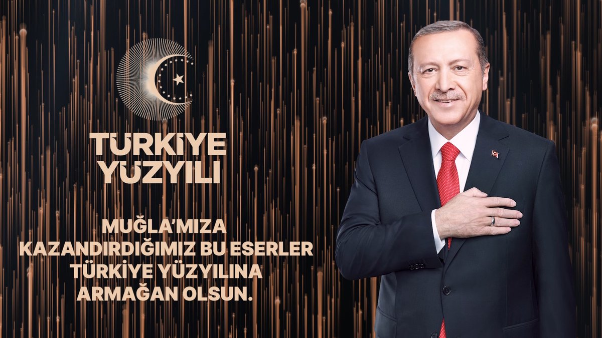 Türkiye Yüzyılı destanını Muğla’yla, Muğlalılarla birlikte yazacağız. Çünkü biliyoruz ki Muğla Türkiye Yüzyılı’na hazır! 🇹🇷
