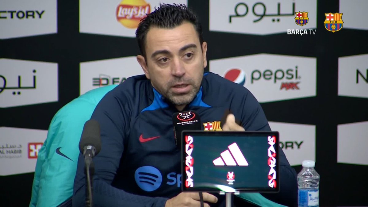 🔊 Xavi: “Araujo és extraordinari”