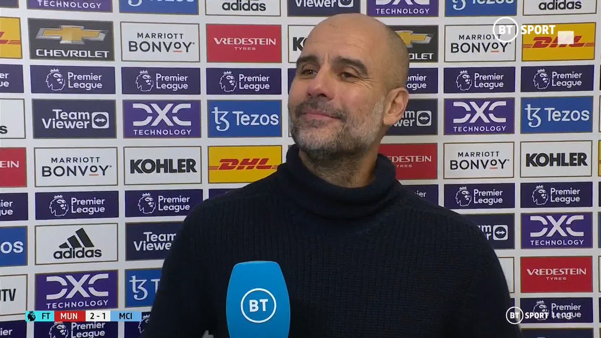 "I don't care about the Premier League and the Carabao Cup, we cannot win. We won a lot, so it's not a problem." 👀 Man City boss Pep Guardiola says he prefers playing with the right attitude and performance levels than chasing silverware... 🎙️ Des Kelly