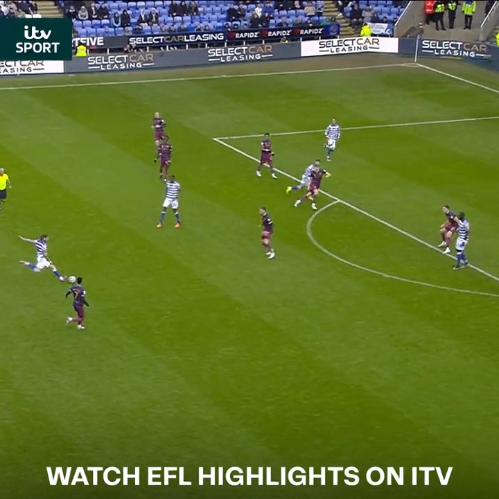 📣 Reading FC fans: SHOOOOT! 😏 @JeffHendrick92: okay then Watch highlights from the Sky Bet Championship and across the EFL tonight from 9pm on ITV4!
