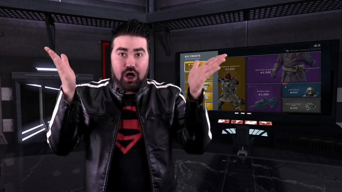 343 gets roasted by Joe Vargas for being incompetent and predatory with their microtransactions, trying their best to exploit the fans, and they're still doing it.