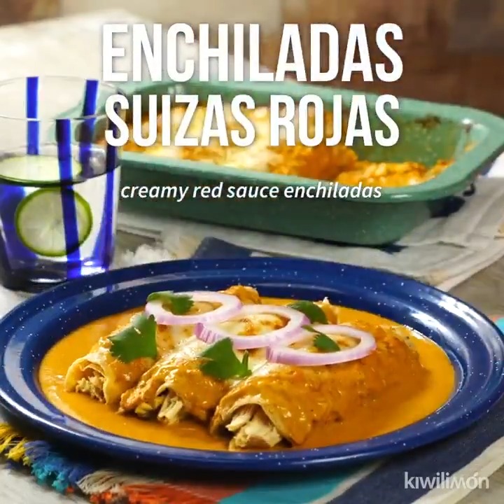 Aprende a preparar las mejores enchiladas suizas para la comida, ¡estarán listas en un dos por tres! Receta 👉