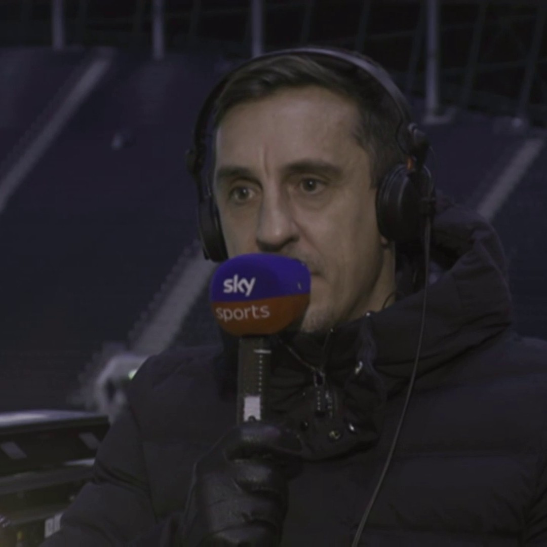 "Manchester City will win the league and Manchester United will finish second" 👀 Gary Neville on the title race 🔊