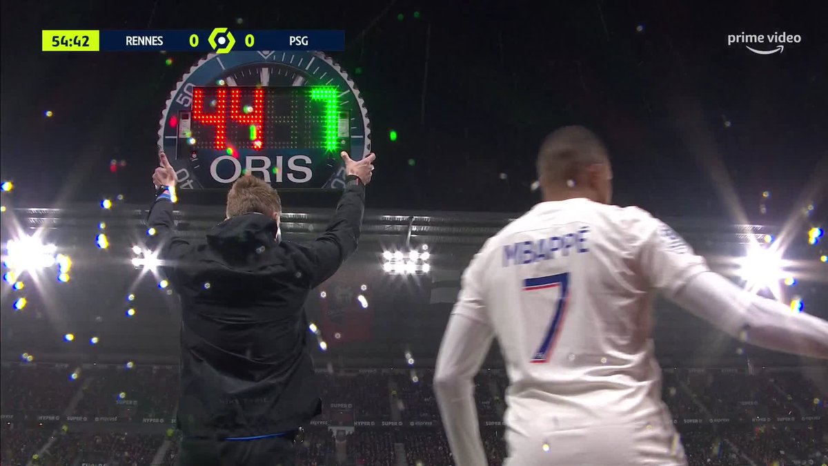 L'ovation du Roazhon Park pour Kylian Mbappé. 😍👏 🎥 Prime Video Sport France
