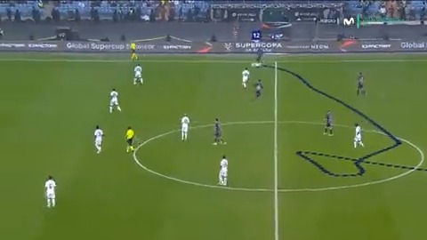 El rondo del Barça. #superSupercopa