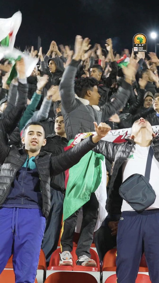 Annaba fans are making their presence felt! 😍 #TotalEnergiesCHAN2022